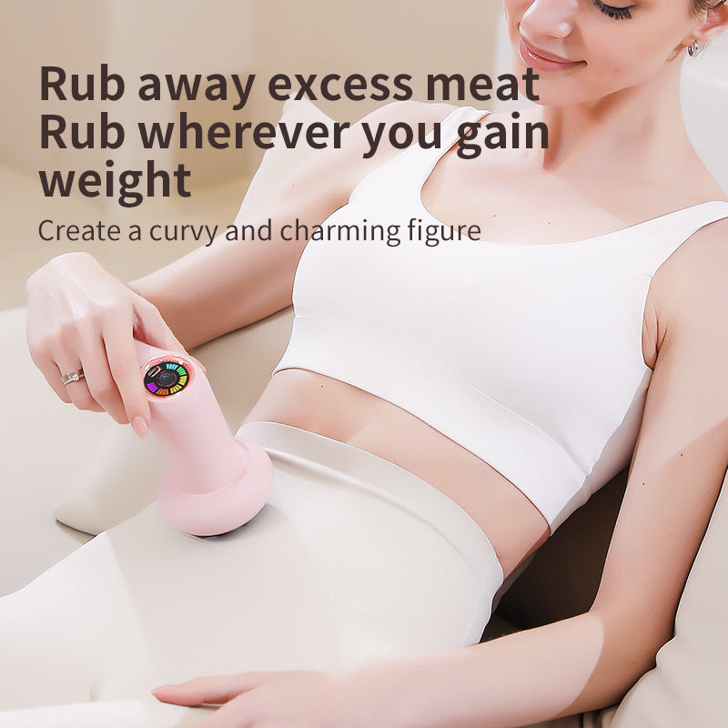 Fat pushing machine, body massage device