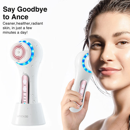Brosse faciale électrique pour enlever le maquillage