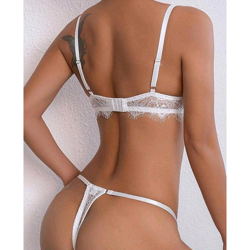 Sexy Lace Bra and Underwear Set for Women - Lightweight and Breathable