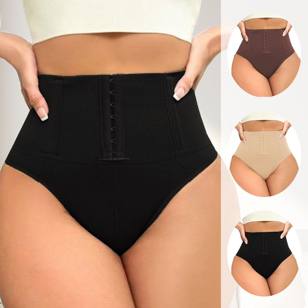 High-Waisted Shaping Pants for Women, Strong Butt-Lifting, Waist-Cinching, Postpartum, Plus Size, Buttoned Bodysuit, Hip &amp; Belly Slimming, Waist Trainer Pants