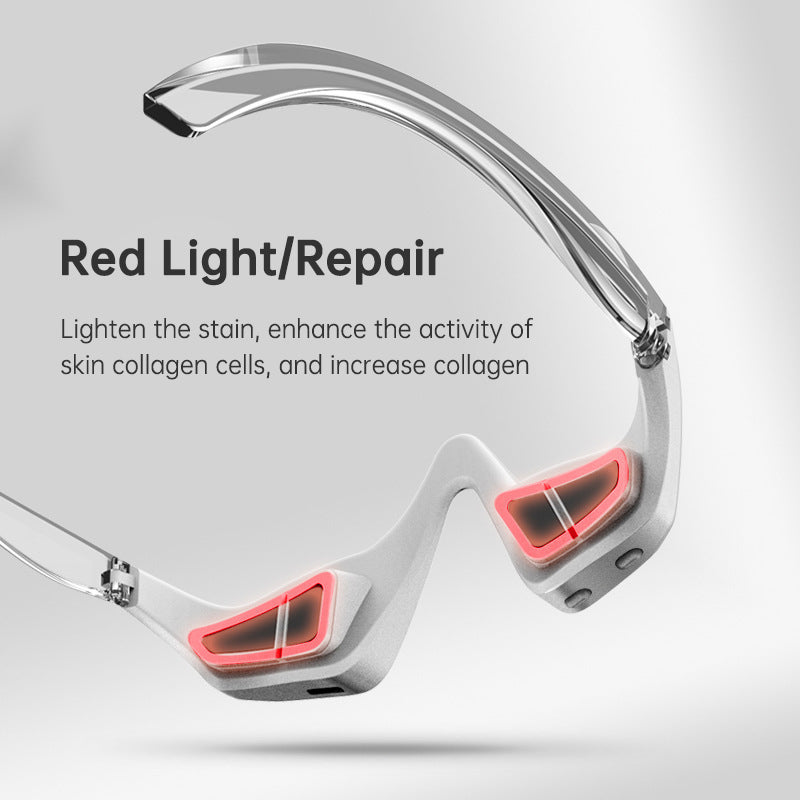 Led Red Light Therapy Device Anti-aging Micro-current Ems Eye Massager 3d
