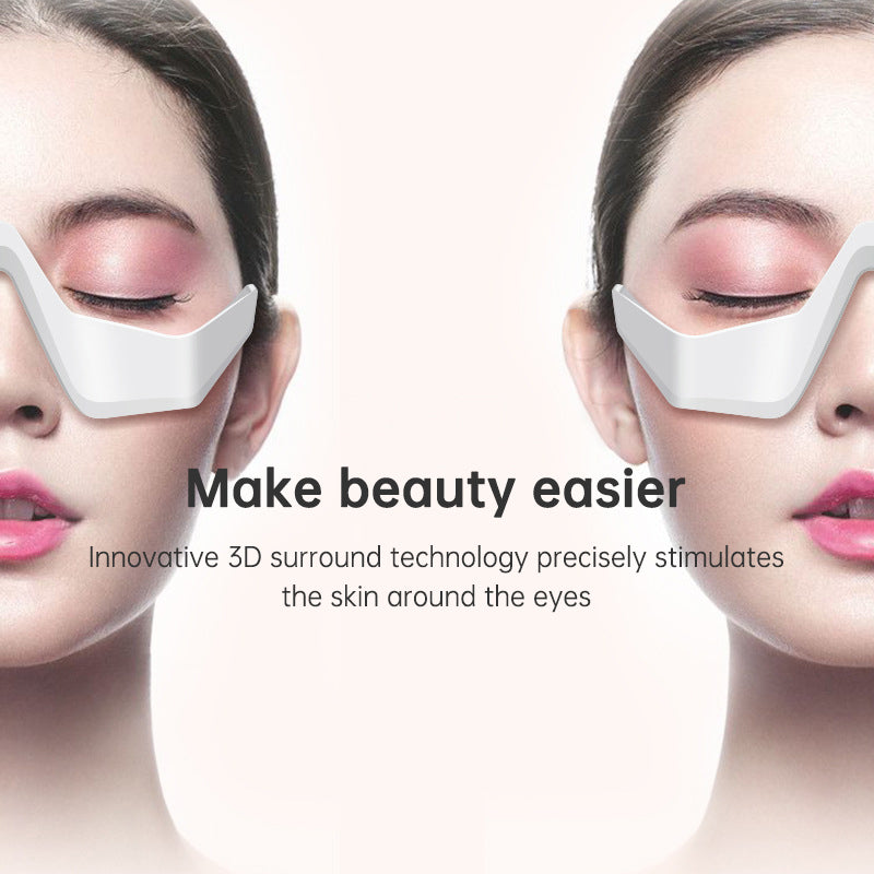 Led Red Light Therapy Device Anti-aging Micro-current Ems Eye Massager 3d