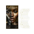 Autocollants de visage tatoués Eelhope Glitter