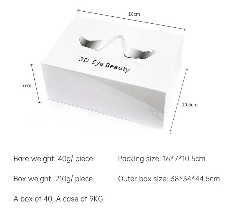 Led Red Light Therapy Device Anti-aging Micro-current Ems Eye Massager 3d