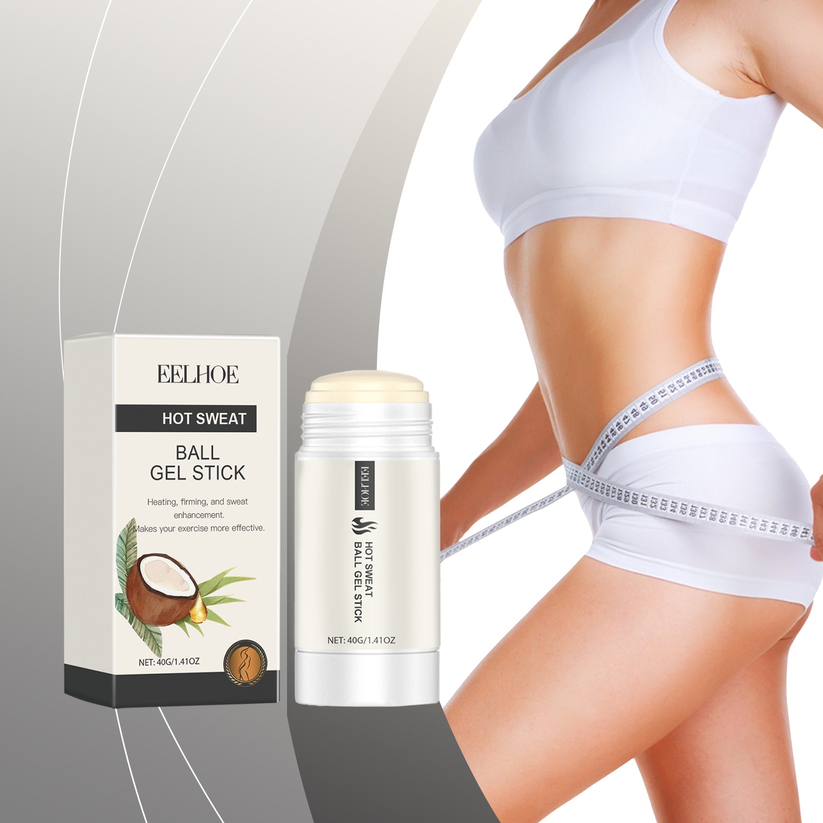 EELHOE Body Care Stick Body Skin Hydratant Soins Massage